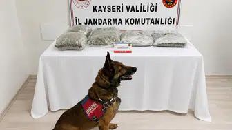 Kayseri'de uyuşturucu operasyonu : 5 kilo esrar ele geçirildi