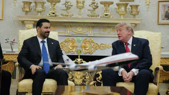 Irak Başbakanı Zeydi, Trump ile bir araya geldi