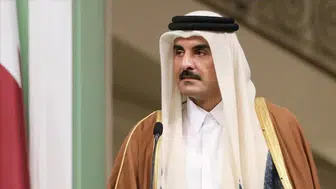 Katar Emiri Al Sani, ABD heyetiyle bir araya geldi