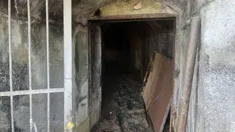 Zonguldak’ta yıkım çalışmasında 130 metrelik sığınak ortaya çıktı