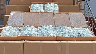 Kırşehir'de 1 milyon 26 bin doldurulmuş makaron ele geçirildi