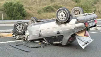 Kastamonu'da 3 araçlı zincirleme kazada 1 kişi ağır yaralandı