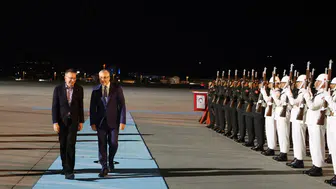 Letonya Cumhurbaşkanı Rinkevics Ankara'da