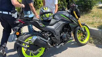 Bolu'da motosiklet ile elektrikli motosiklet çarpıştı : Yaralı tedavi altına alındı