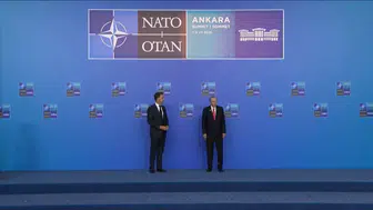 Cumhurbaşkanı Erdoğan ve Rutte liderleri karşıladı