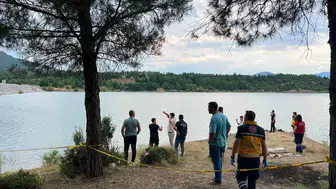 Burdur'da Onaç Barajı'na giren genç kayboldu