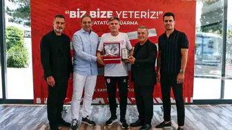 Samsunspor'da Cédric Cattenoy ile vedalaşıldı