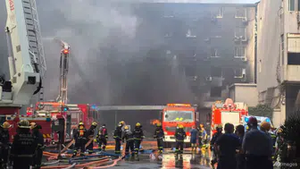 Çin'de ayakkabı fabrikasında yangın : 28 kişi öldü