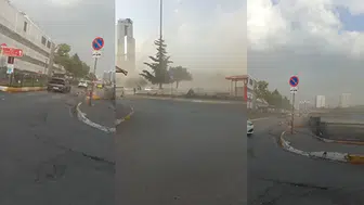 İstanbul'da fırtına!