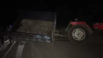 Traktörle otomobil çarpıştı: 3’ü ağır 10 yaralı