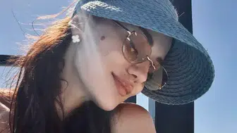 Fahriye Evcen'den tatil paylaşımı geldi! Fotoğraflara beğeni yağdı