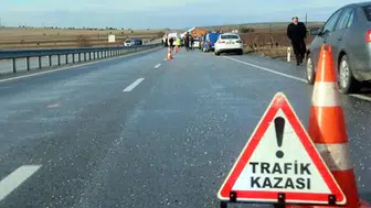 Malatya'da düğün konvoyunda zincirleme kaza : 4 yaralı