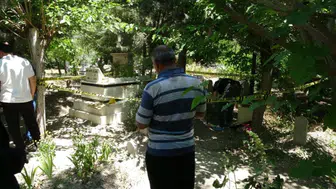 Malatya'da mezarlıkta korkunç olay