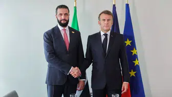 Fransa Cumhurbaşkanı Macron, Suriye'nin başkenti Şam'da