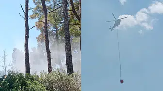 İzmir Bayındır'daki orman yangını kontrol altına alındı