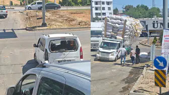 Diyarbakır-Mardin kara yolunda kaza : 2 yaralı