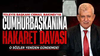 TOLEYİS Başkanı Cemail Bakındı'ya Cumhurbaşkanına hakaret davası : O sözler yeniden gündemde