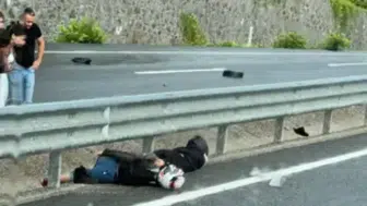 Zonguldak'ta feci motosiklet kazası : Sürücü hayatını kaybetti, kızı yaralandı