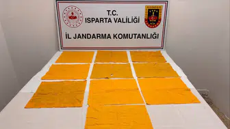 Isparta'da 64 bin kullanımlık sentetik uyuşturucu ele geçirildi