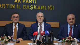Bakan Işıkhan Bartın'da konuştu : Türkiye gelişmelerin seyrine yön veren bir ülkedir