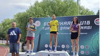 Bilecikli sporcu Ecem Uygun'dan bronz madalya