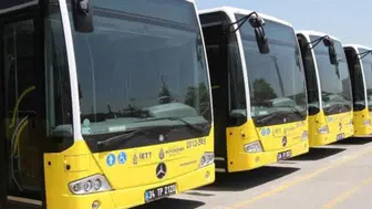 Ortaköy'de İETT otobüsünden dumanlar yükseldi