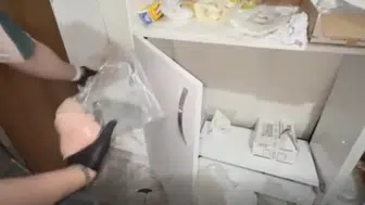 Bayrampaşa'da uyuşturucu imalathanesine baskın : 107 kilogram kimyasal madde yakalandı