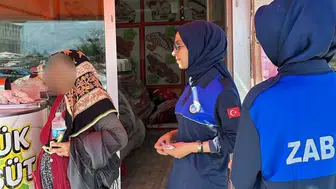 Erzincan’da zabıtadan dilencilere operasyon : Üzerlerinden çıkan paraya el konuldu