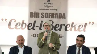 AK Parti Genel Başkan Yardımcısı Belgin Uygur Osmaniye'de STK temsilcileriyle buluştu