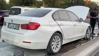 Eskişehir'de servisten çıktıktan 10 dakika sonra otomobil alev aldı