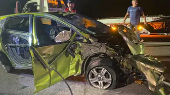 Çanakkale'de otomobil takla attı : Müzisyen sürücü hayatını kaybetti