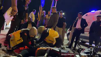 Erzurum'da 14 yaşındaki sürücü polisten kaçarken kaza yaptı : Babasına 247 bin TL ceza