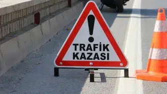 Diyarbakır'da kaza : 7 aylık hamile sürücü şoka girdi