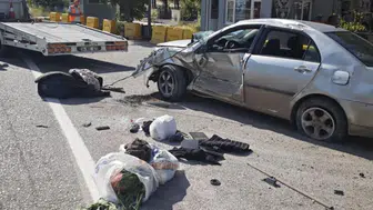 Amasya'da feci kaza : 7 yaşındaki kız çocuğu öldü