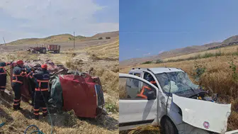 Çankırı'da feci kaza : 3 kişi öldü, 4 kişi yaralandı