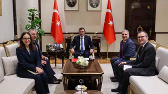 Cevdet Yılmaz, Dünya Bankası’nın yeni Türkiye Direktörü Carret’i kabul etti