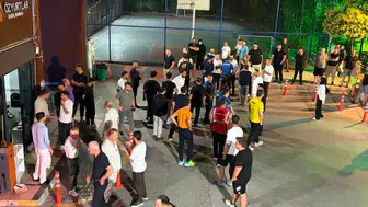 Esenyurt'ta sitede misafir kavgası : 3 güvenlik görevlisi yaralandı
