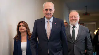 TBMM Başkanı Kurtulmuş DEM Parti eş genel başkanlarıyla görüştü
