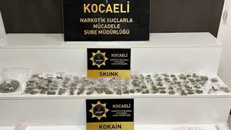 Kocaeli'de uyuşturucu operasyonu : 5 tutuklu