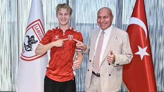 Samsunspor, Oskar Ohlenschlger ile 5 yıllık sözleşme imzaladı