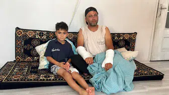 Mersin'de otomobilin ezdiği aile dehşet anları anlattı