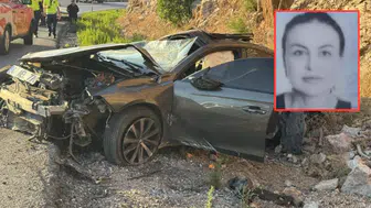 Antalya'da feci kaza : 1 ölü, 2 yaralı