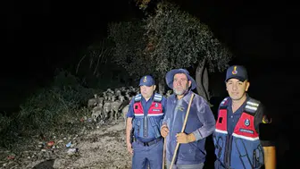 Bilecik'te kaybolan çoban ve 100 koyun jandarmanın aramasıyla bulundu