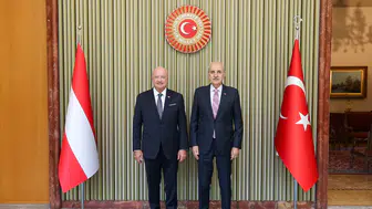 Numan Kurtulmuş ile Avusturya Şansölyesi Stocker görüştü