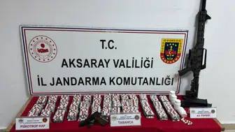 Aksaray'da uyuşturucu operasyonu : 2 tutuklama