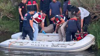 Bingöl'de acı olay : Serinlemek için girdiği çayda boğuldu