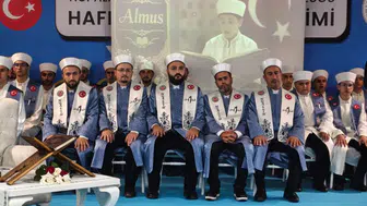Tokat Almus'ta hafızlık eğitimi tamamlandı : 28 erkek ve 13 kız hafız icazet aldı