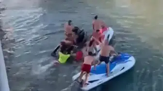 Düzce'de jet ski köprünün ayağına çarptı : 1 ölü, 1 ağır yaralı