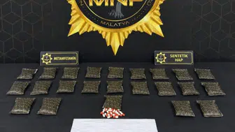 Malatya'da uyuşturucu satıcılarına operasyon : 11 şüpheli tutuklandı