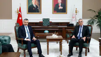 Bakan Memişoğlu ile Bakan Çiftçi görüştü
